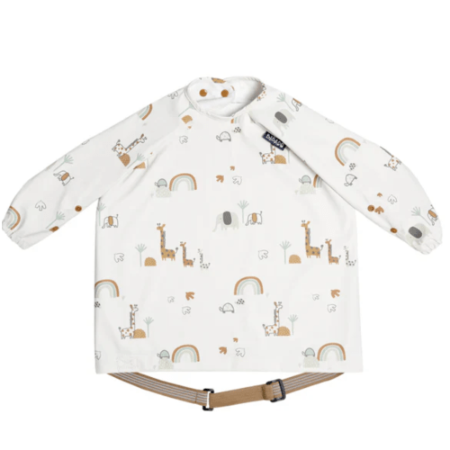 Bibado Coverall Weaning Bib Serengeti Spaghetti