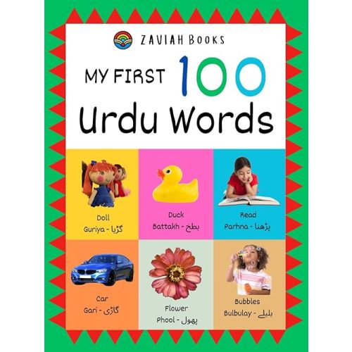My First 100 Urdu Words (My First Urdu Books) Paperback – January 4, 2025