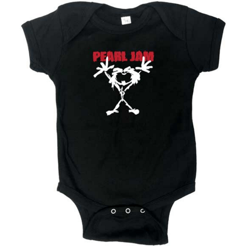 Pearl Jam Stickman Baby One Piece Bodysuit