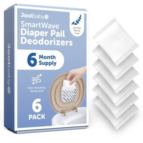 Jool Baby SmartWave Touch-Free Diaper Pail Deodorizers Refill Filter - 6pk - Lavender