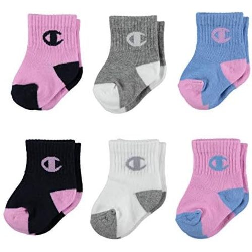 Champion Baby Boys Brand Infant Quarter Socks