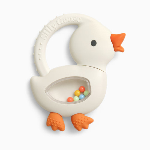 Bitzy Shake Teether - White