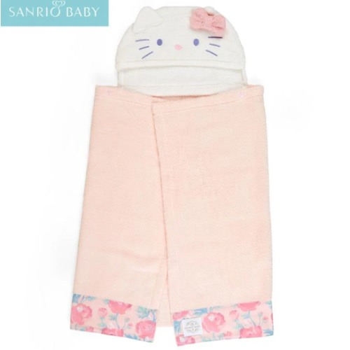Sanrio Baby Hello Kitty Hooded Bath Wrap