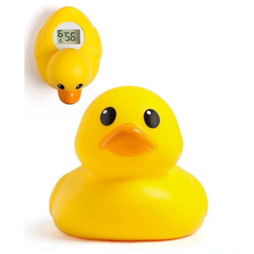 Doli Yearning Baby Bath Thermometer, Floating Toddler Temperature Checker, Christmas Duck Shape
