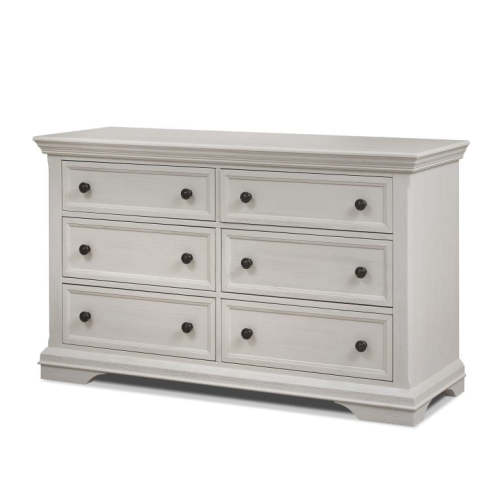 Sorelle Portico Double Dresser  - Brushed Ivory