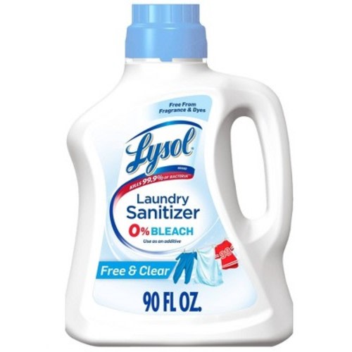 Lysol Laundry Sanitizer Free & Clear, Size: 90 fl oz