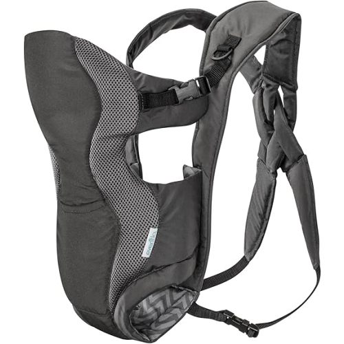 Evenflo Breathable Infant Soft Carrier (Grey Chevron)