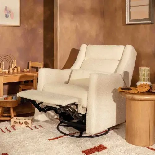 Babyletto Kiwi Plus Recliner & Glider (Performance Ivory Boucle)