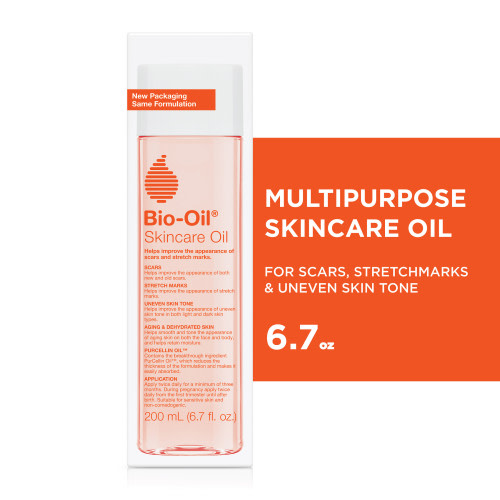 Bio-Oil Skincare Body Oil for Scars and Stretch Marks, Serum Hydrates Skin, 6.7 fl oz