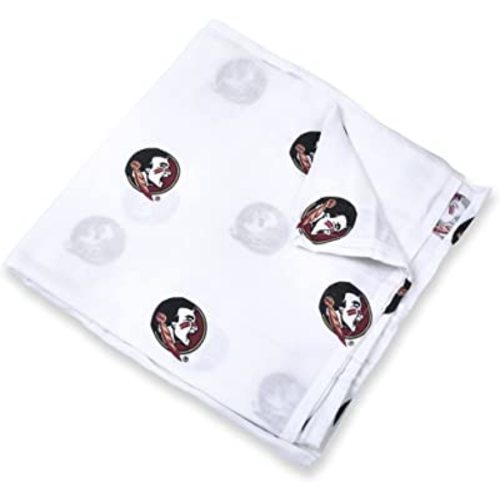 Florida State University Muslin Swaddle Blanket 47x47in