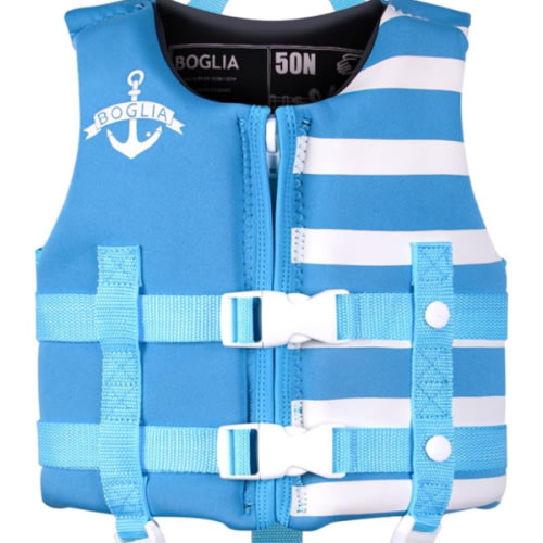 Boglia Toddler Swim Vest Kids Toddlers Floaties for Unisex Boys Girls Floation Swimsuit with Adjustable Safety Strap Age 1-9 Years/30-50Lbs