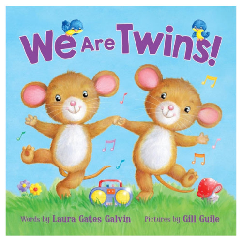 We Are Twins: A Sweet Rhyming Story About Twins | Celebrates the Bond of Twin Siblings | Heartwarming Board Book Keepsake for Toddlers & Families