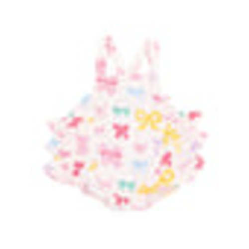 Ruffle Sunsuit, Colorful Bows – SpearmintLOVE