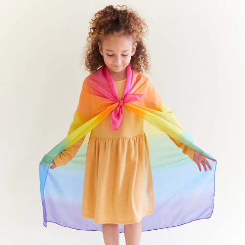 Sarah's Silks Rainbow Playsilk