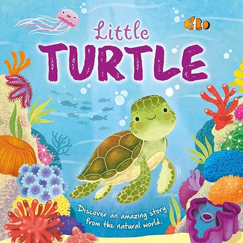 Nature Stories: Little Turtle-Discover an Amazing Story from the Natural World: Padded Board Book Board book – April 18, 2023