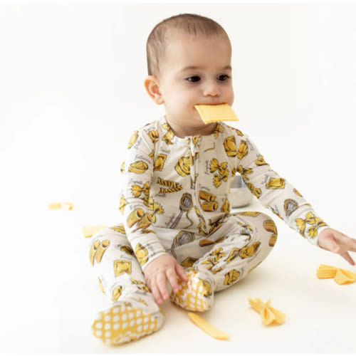Pasta Footie Pajama (6-9 Months)