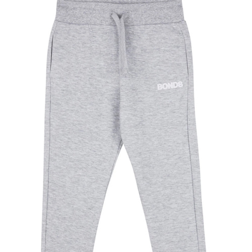 Bonds Tech Sweats Trackie | Baby Pants | New Grey Marle