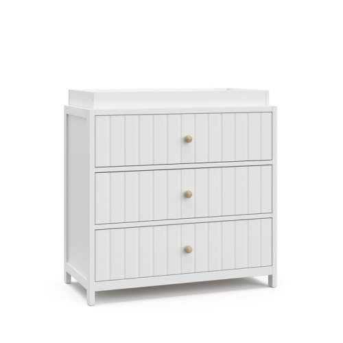 Graco Teddi 3 Drawer Chest with Changing Topper, White