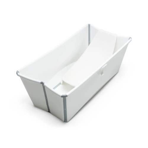 Flexi Bath® Foldable Baby Bath Tub with Temperature Plug & Infant Insert