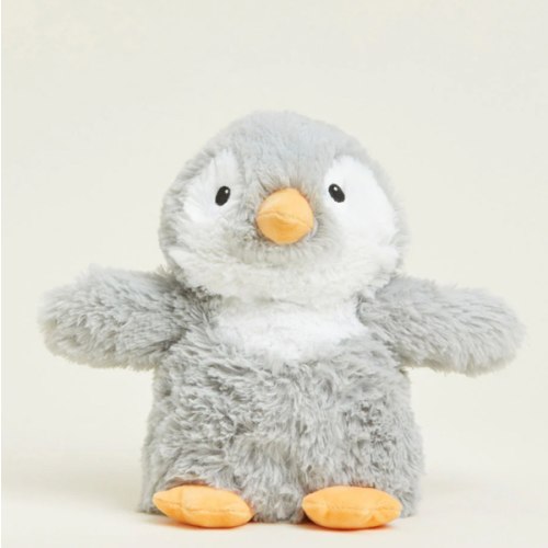 Microwavable Gray Penguin Warmies | Warmies USA