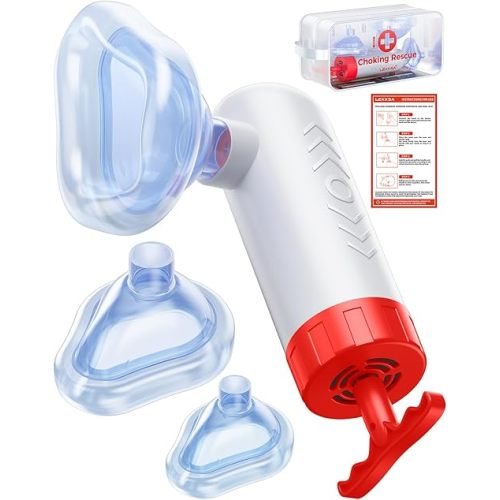 HSA,FSA Anti Choking Device, Choking Rescue Device for Kids and Adults,Choking Rescue Device,Choking Device for Kids and Adults,Portable Suction Rescue Device.Unique Design Can Be Self-Use