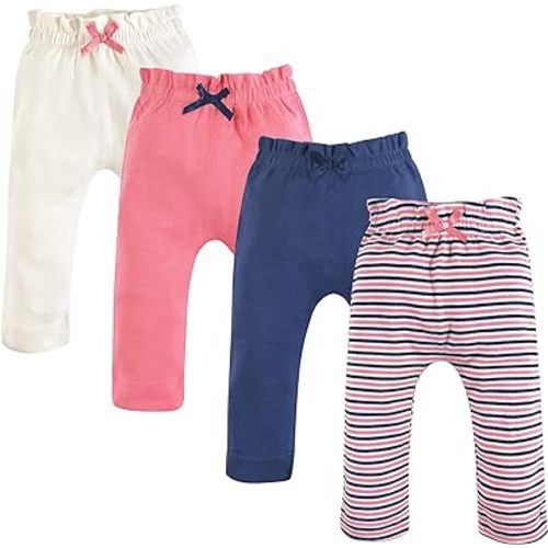Touched by Nature Baby Girls' Organic Cotton Pants