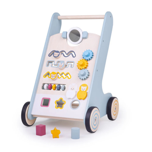 100% FSC Certified Baby Walker | Wooden Baby Toys | Bigjigs Toys | Over The Moon