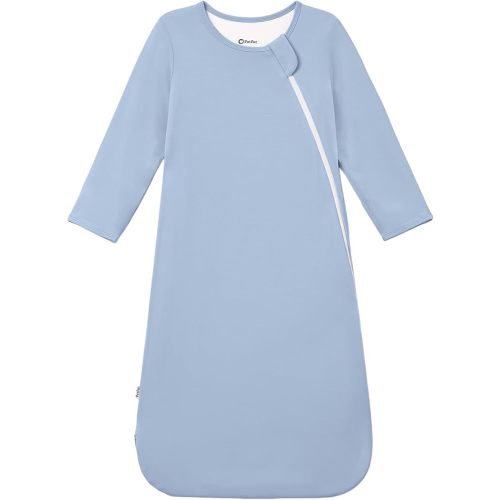 PATPAT Bamboo Viscose Baby Wearable Blanket (Sleep Sack), Long Sleeve, 0.5 TOG, Breathable & Soft, 2-Way Zipper, 0–24 Months