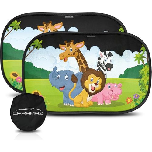 Car Window Shade for Baby with Certified UV-Protection 2 Pack - 20"x12"