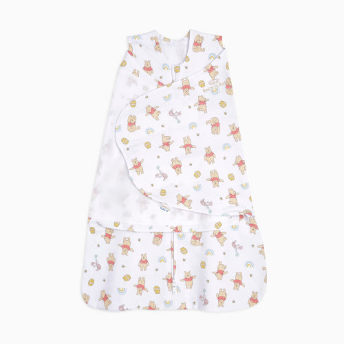 Halo Disney SleepSack Swaddle Cotton - Winnie Rainbows, Newborn