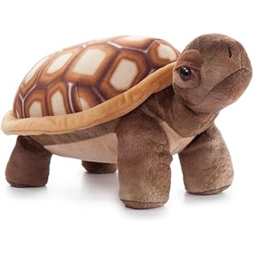 The Petting Zoo Desert Tortoise Stuffed Animal Plushie, Gifts for Kids, Wild Onez Zoo Animals, Desert Tortoise Plush Toy 14 Inches