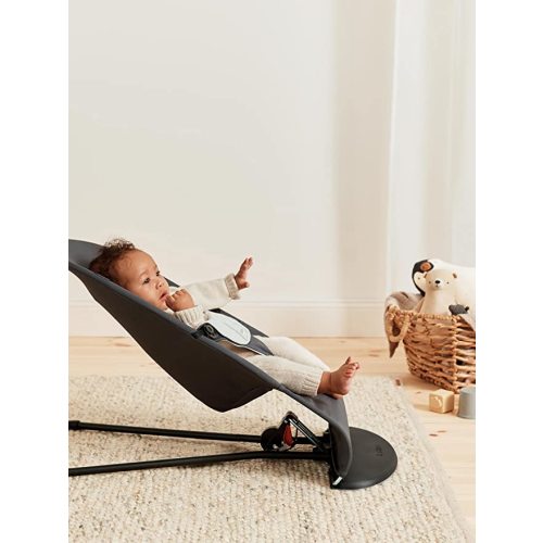 BabyBjörn Bouncer Balance Soft, Cotton/Jersey, Dark Gray/Gray (005084US)