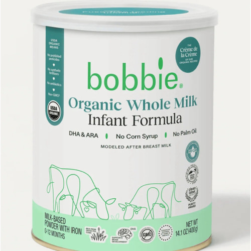 Organic Whole Milk Baby Formula