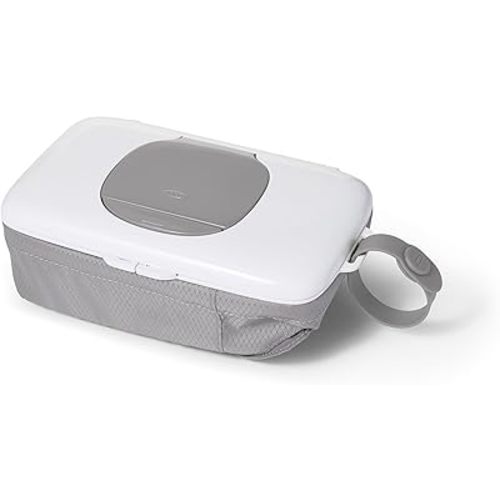 OXO Tot On-The-Go Wipes Dispenser with Diaper Pouch, Gray