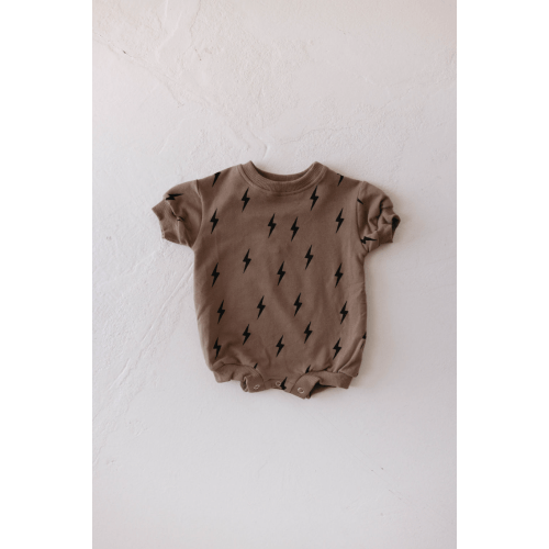 Lightning Bolt | Short Sleeve Romper