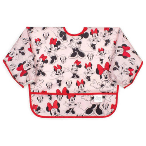 Disney Sleeved Bib for Baby & Toddler 6 to 24 months – Minnie Mouse | Bumkins Baby