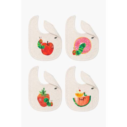 4-Pack Classic Bibs - Organic Baby Clothes - Monica + Andy