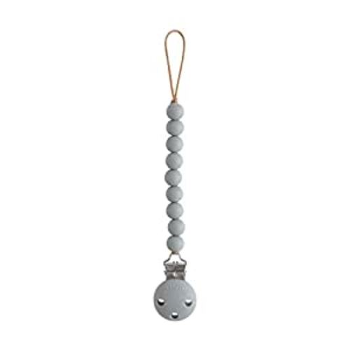 Amazon.com : mushie 100% Silicone Baby Pacifier Clip BPA Free | Hera (Stone) : Baby