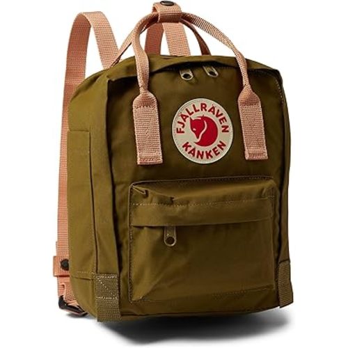 Fjällräven Unisex Kånken Mini Foliage Green/Peach Sand One Size One Size