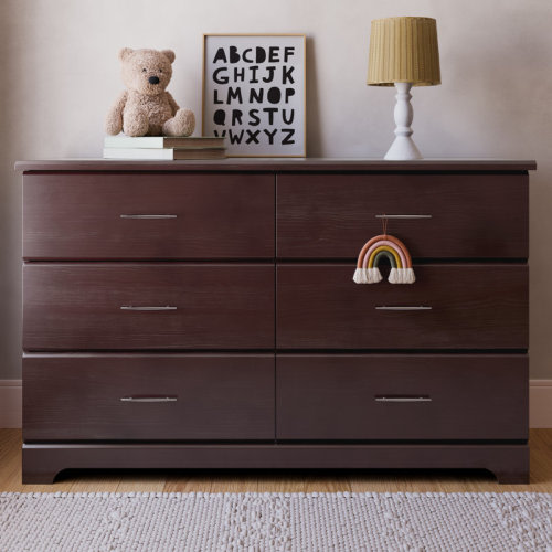Storkcraft Brookside 6 Drawer Double Dresser & Reviews | Wayfair