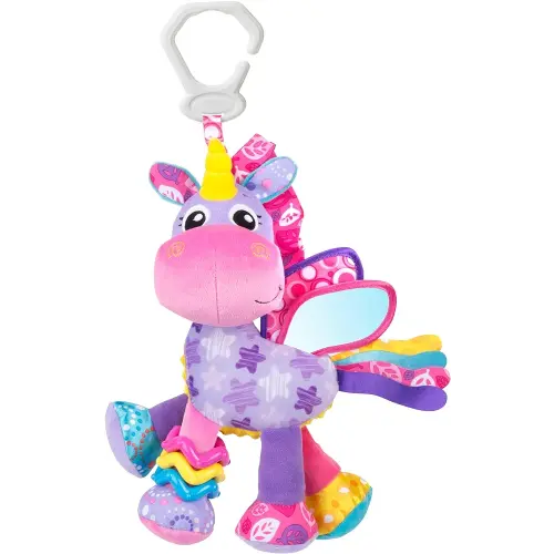 Playgro Baby Toy Activity Friend Stella Unicorn 0186981 for baby infant toddler children is Encouraging Imagination with STEM/STEAM for a bright future - Great Start for A World of Learning