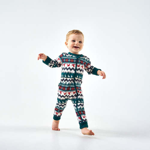 Baby Zip Up - BURLEBO Outdoors Christmas