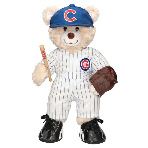 Chicago Cubs Build-A-Bear Happy Hugs Teddy Gift Set