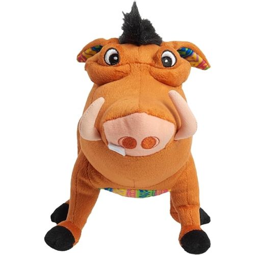 Just Play Disney The Lion King 30th Anniversary Pumbaa Small Plush Stuffed Animal, Warthog, Kids Toys for Ages 2 Up