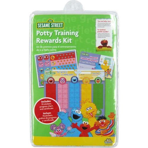 Ginsey Sesame Street Potty Training Rewards Kit, Promote Good Potty Habits