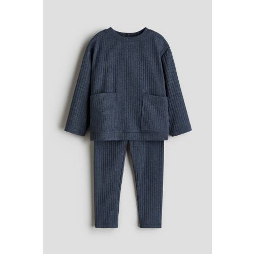 2-PIECE RIBBED COTTON SET