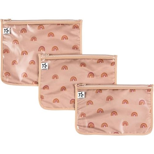Tiny Twinkle Mess-proof Travel Bags, Airline Compliant, Zipper Closure, Clear Front Pouch, Diaper Bag Packing, Toiletry or Cosmetics Organizer