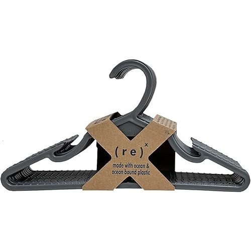 100% Recylced Ocean and Ocean Bound Sustainable Infant/Kids Hanger (Gray)