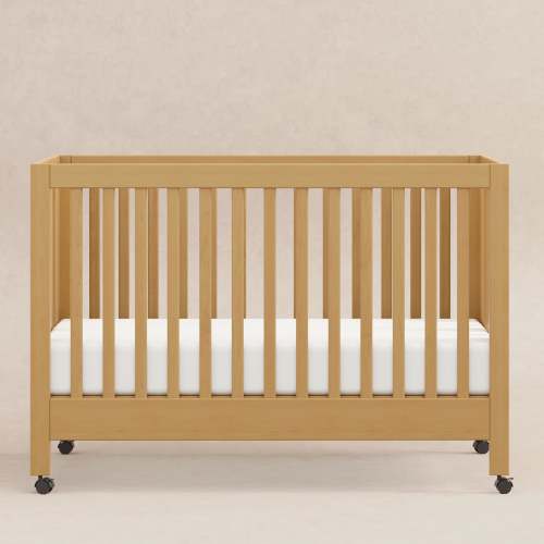Maki Portable Folding Crib with Toddler Bed Conversion Kit