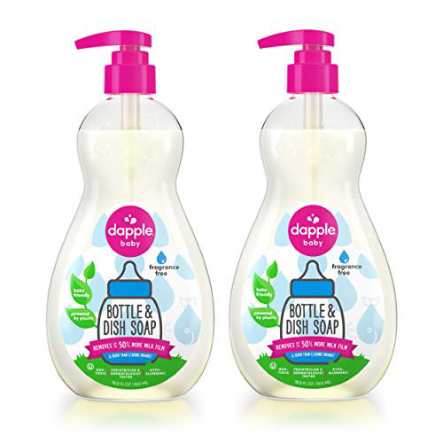 Dapple Baby Bottle & Dish Liquid 16.9 Oz (Pack of 2) - 16.9 Fl Oz (Pack of 2)